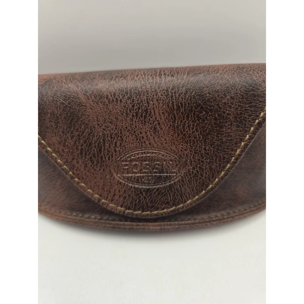 Fossil brown leather